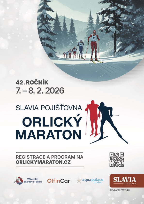 Leták Orlický maraton 2026